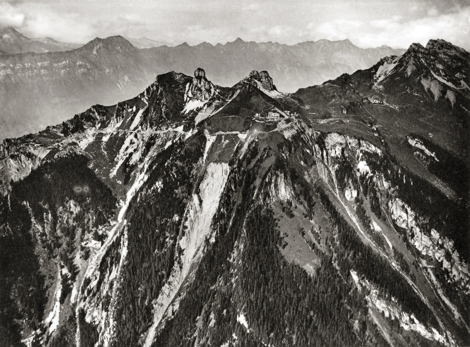 Schynige Platte par Edouard Spelterini en 1907