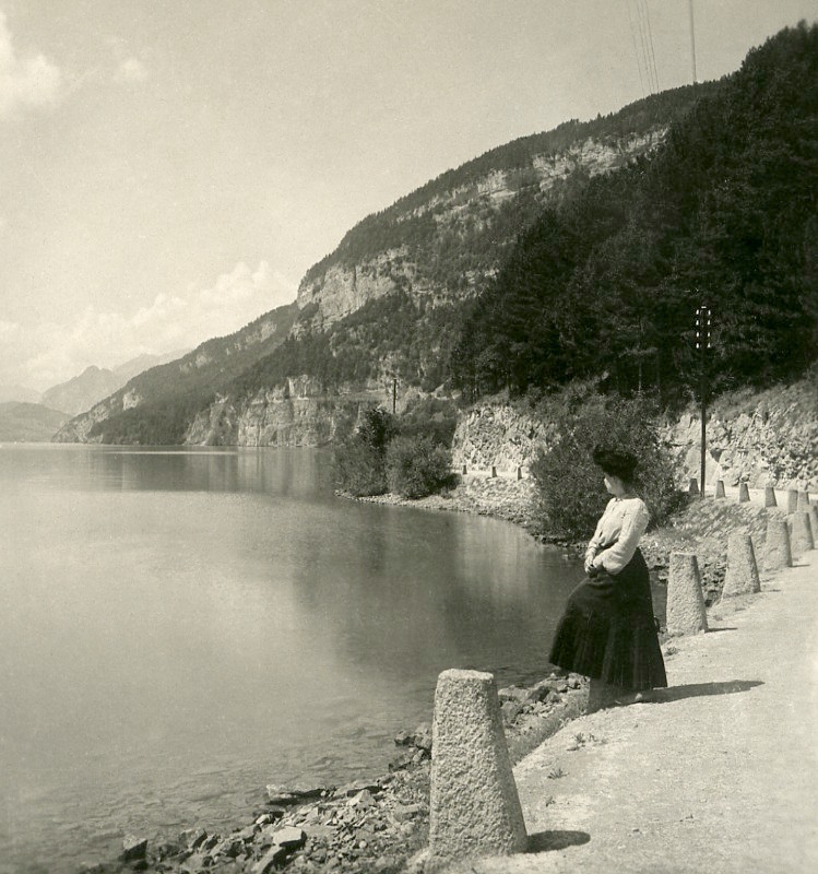 Lac de Thoune par NPG en 1906