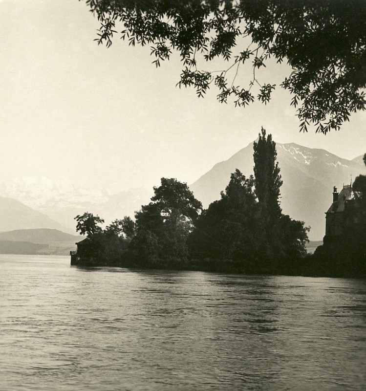 Lac de Thoune, par NPG en 1906