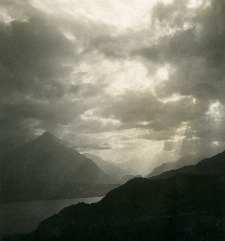 Lac de Thoune, par NPG en 1906