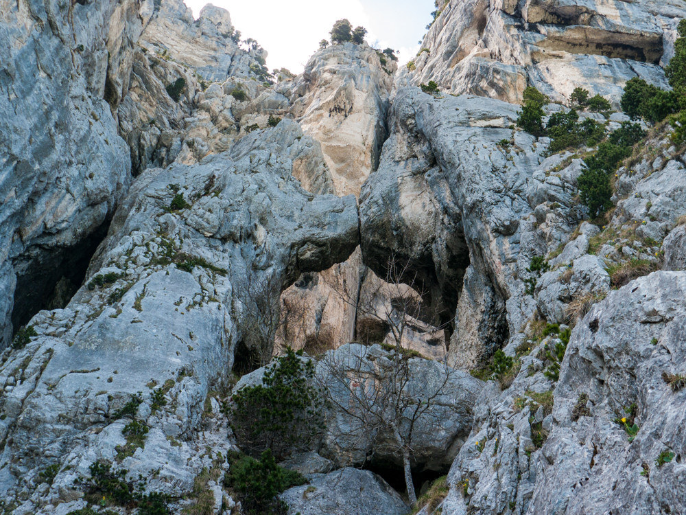 L'arche Mystère vue du bas