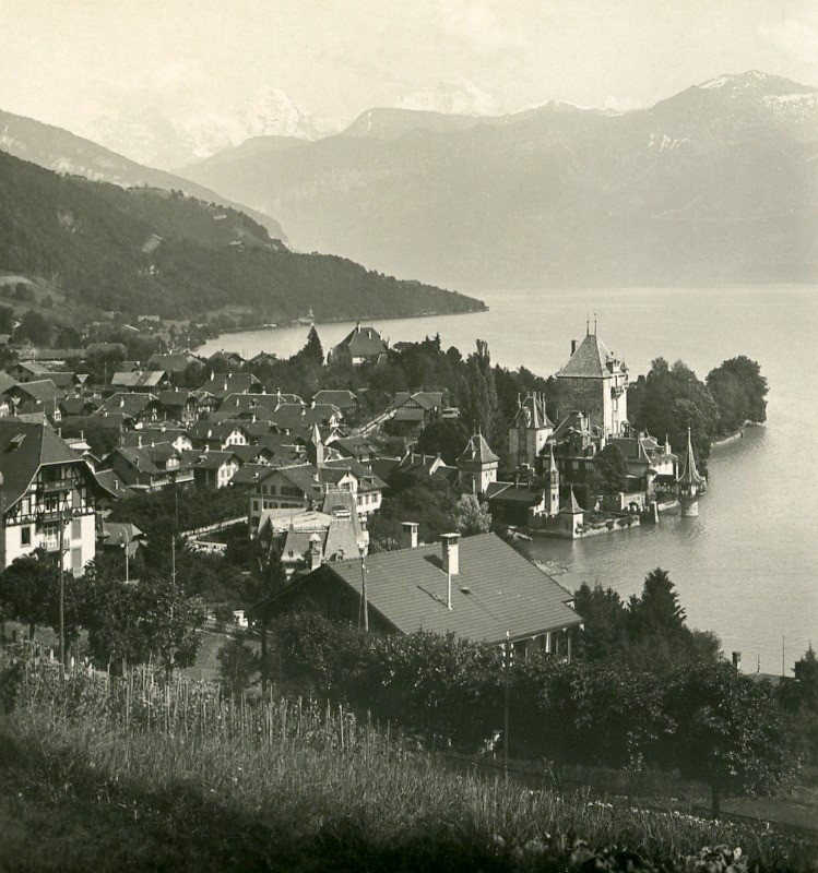 Lac de Thoune par NPG en 1906