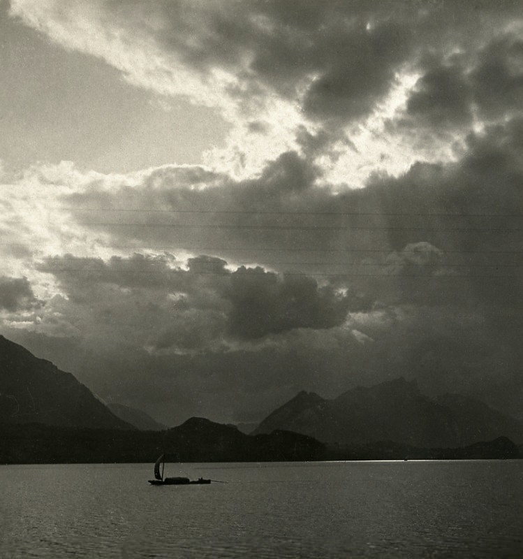 Lac de Thoune par NPG en 1906
