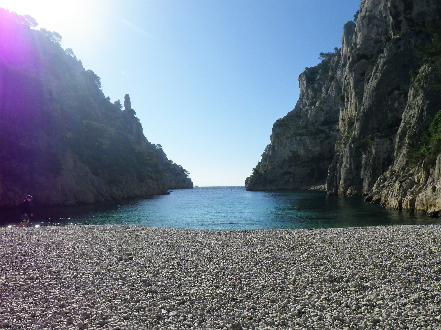 LA photo de LA calanque