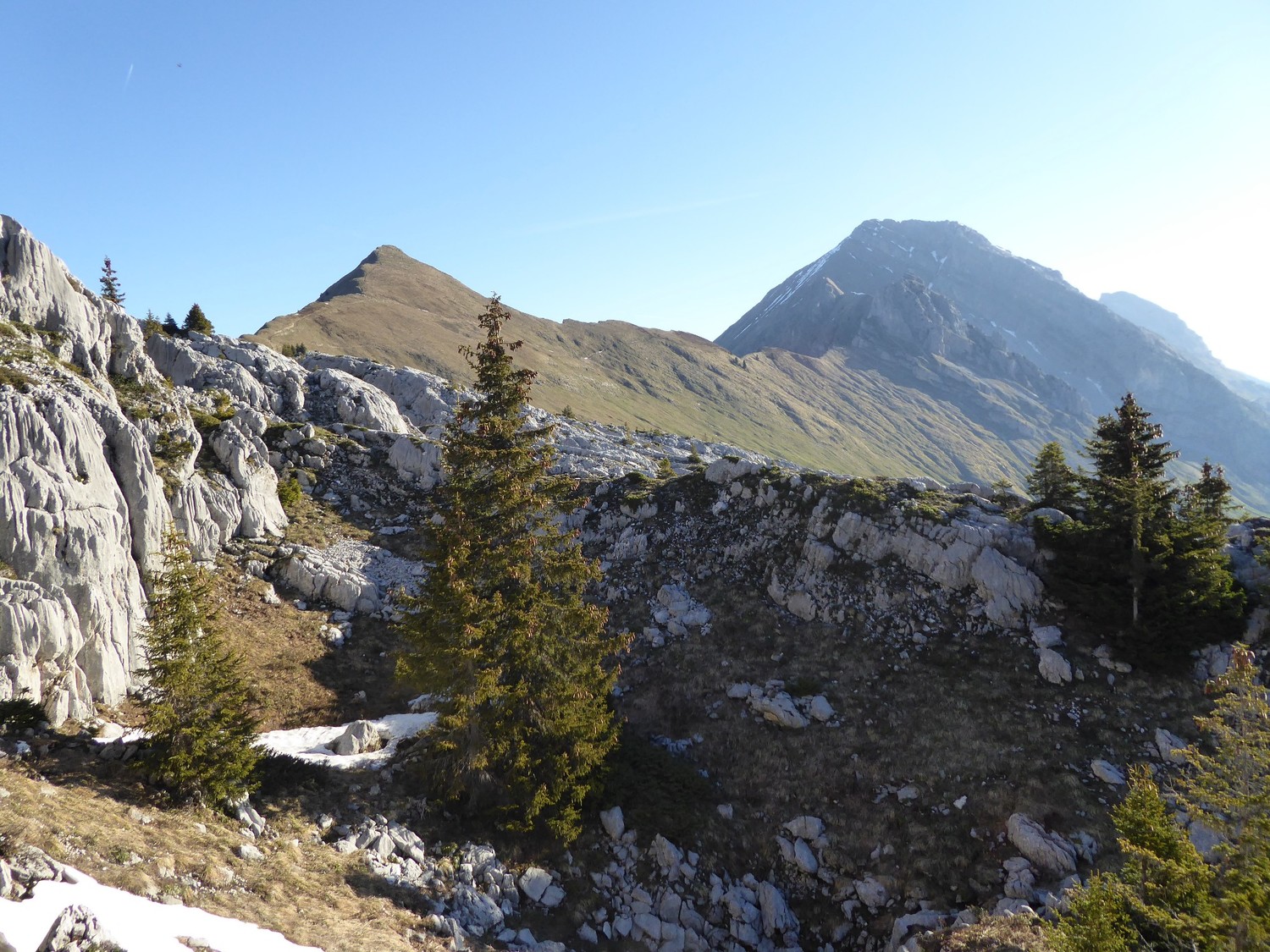 Aig Verte et Jalouvre - Roc des Tours