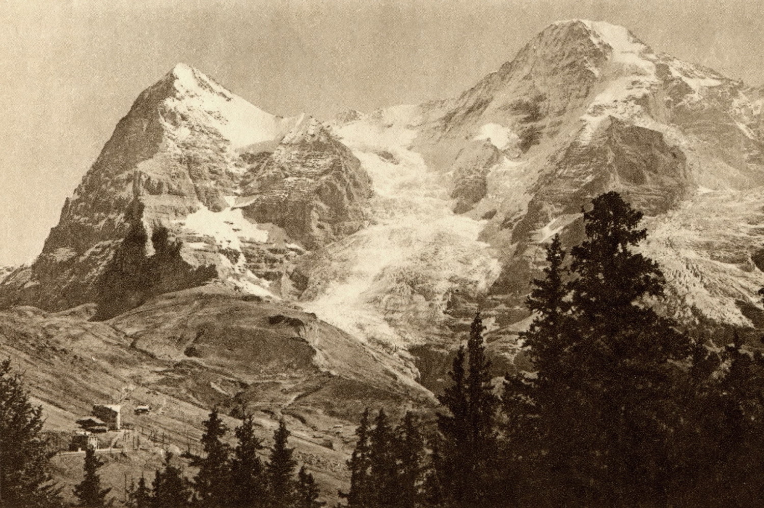 Eiger - Mönch par Gyger