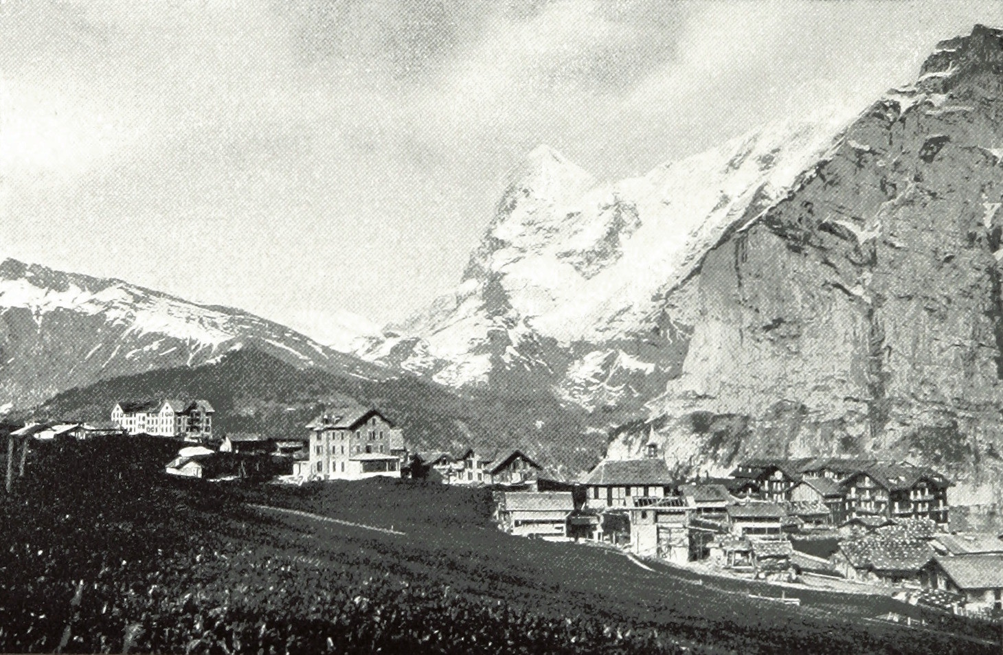 Eiger de Mürren par Theodor Wundt en 1898