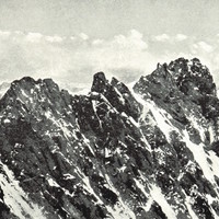 Lauteraarhorn vu du Schreckhorn par Theodor Wundt en 1898