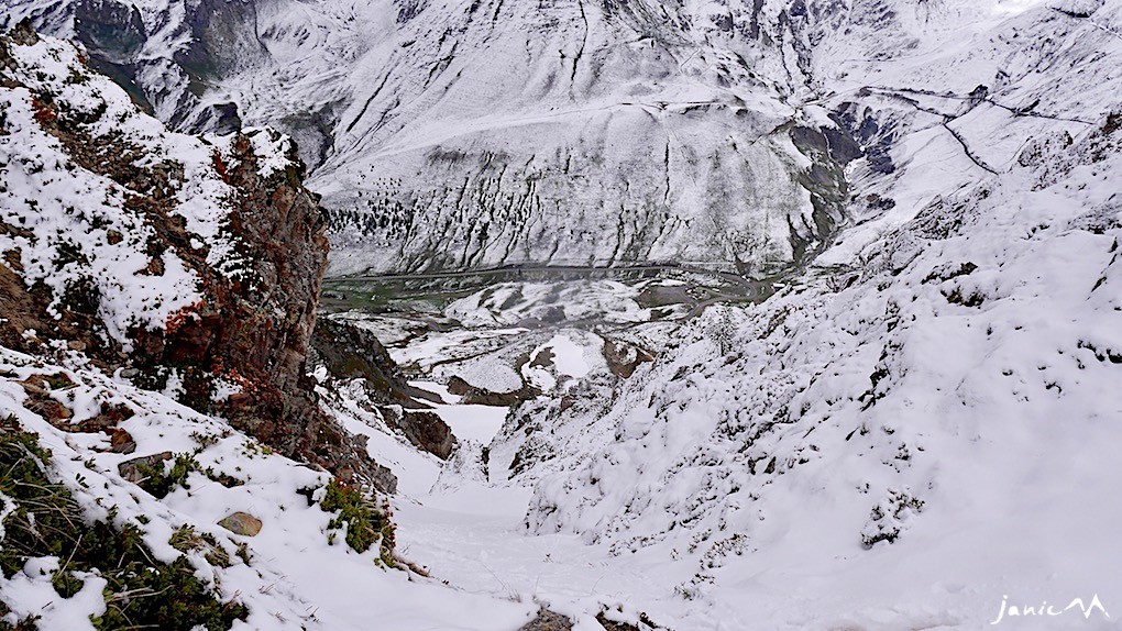 De la brèche le couloir N