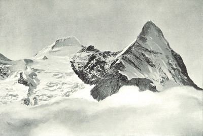 Mönch - Eiger par Theodor Wundt en 1898