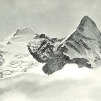 Mönch - Eiger par Theodor Wundt en 1898