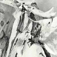 Grindelwald Eismeer en hiver par Theodor Wundt en 1898