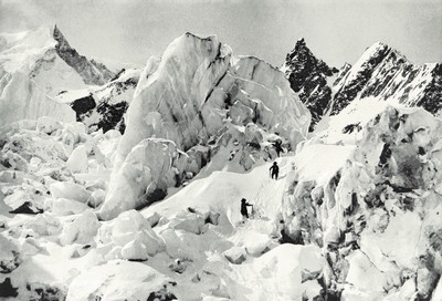 Grindelwald Eismeer par Theodor Wundt en 1898