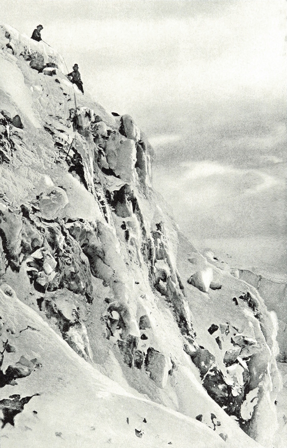 Mur de glace par Theodor Wundt en 1898