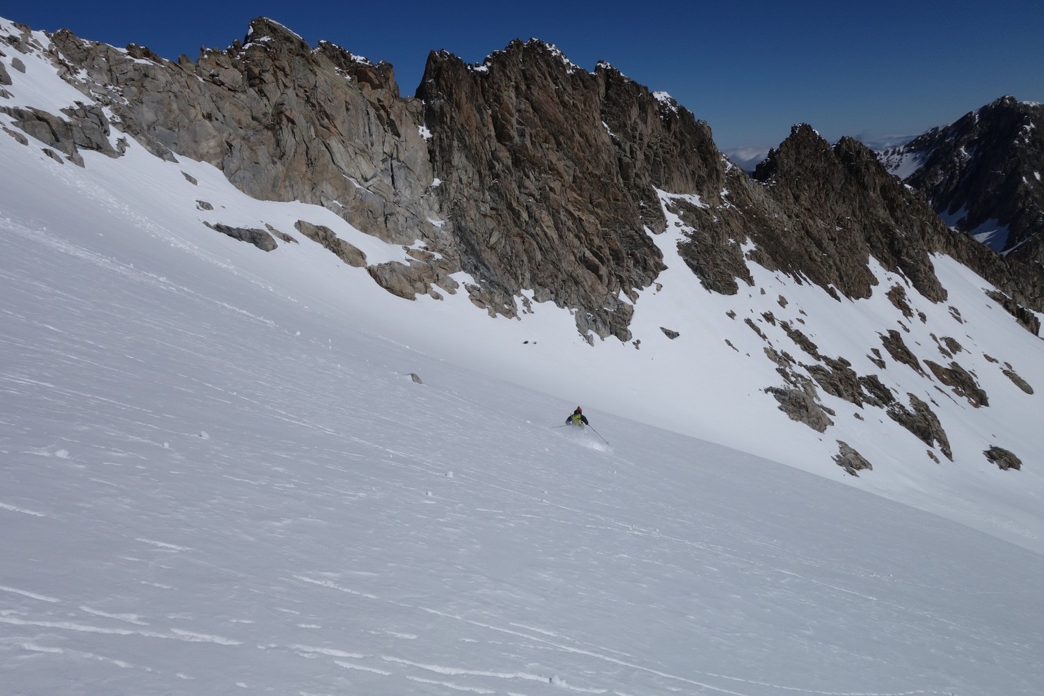 Jean dans la descente