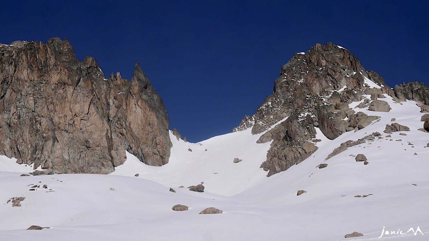 Brèche Chausenque en vue
