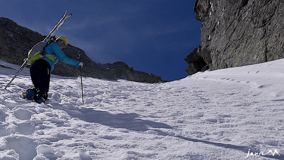 Le couloir de la Brèche