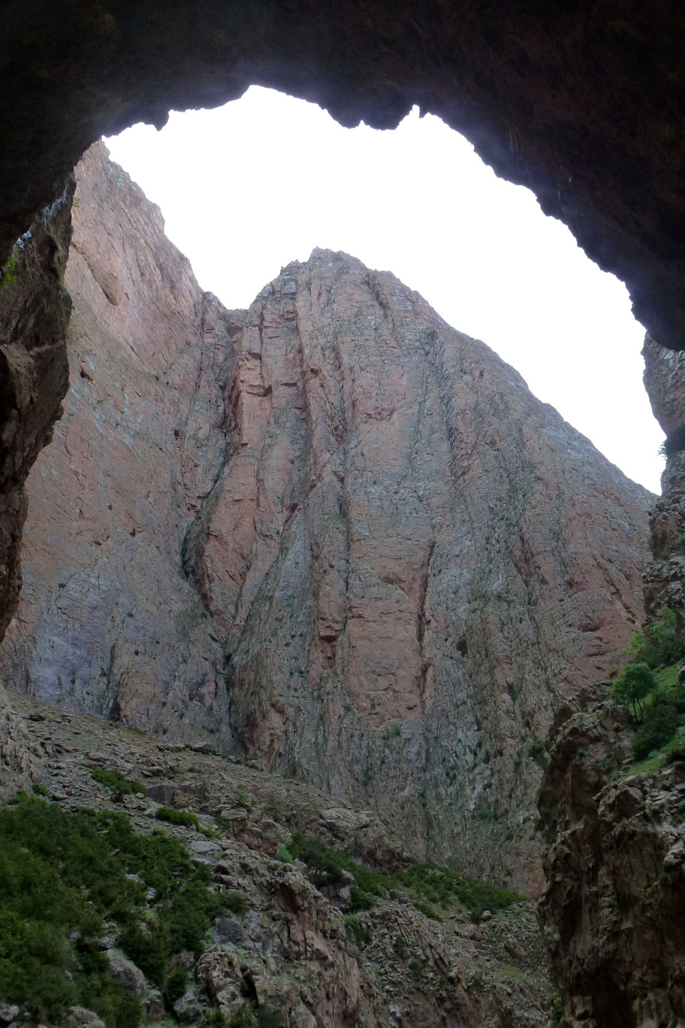 Vue de la grotte