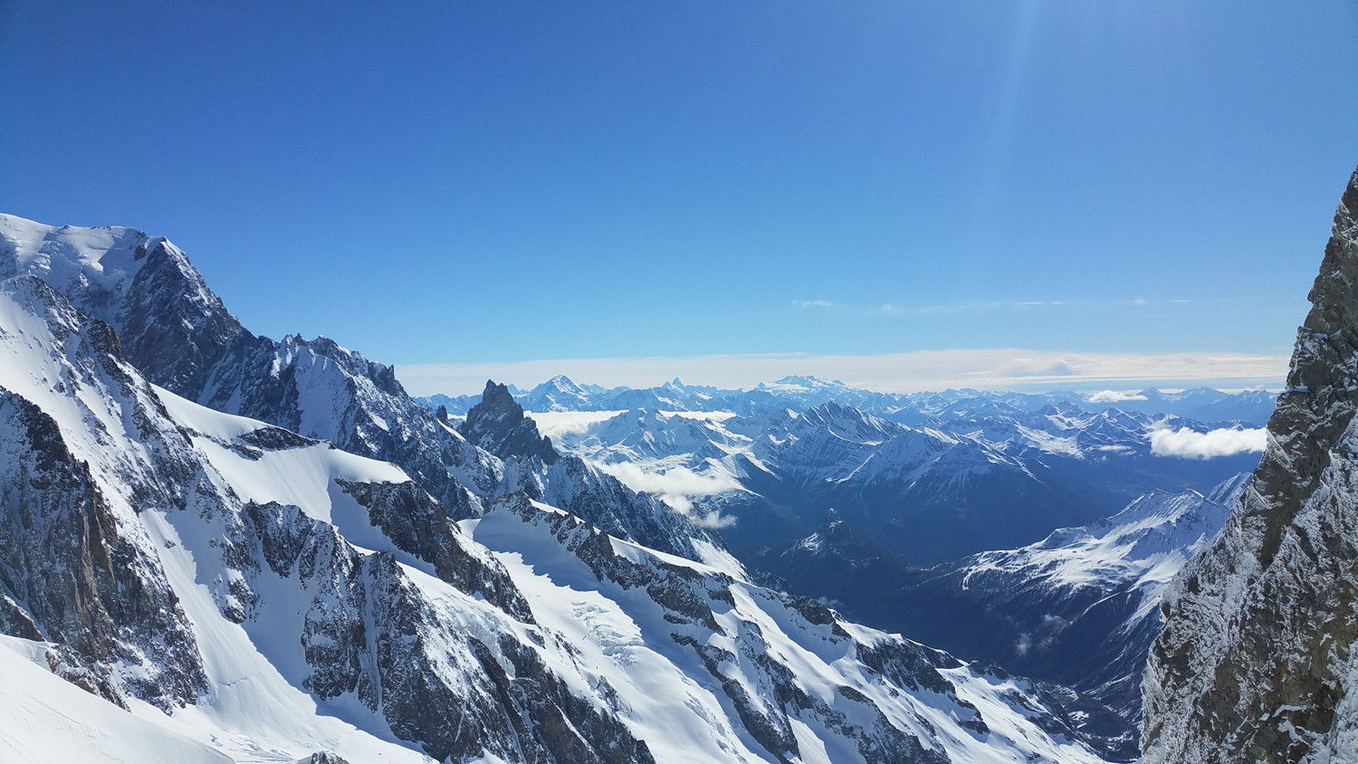 En direction de Courmayeur