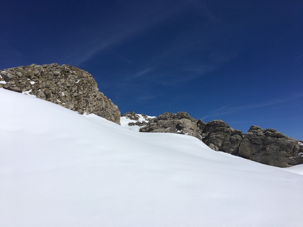 Proche du sommet