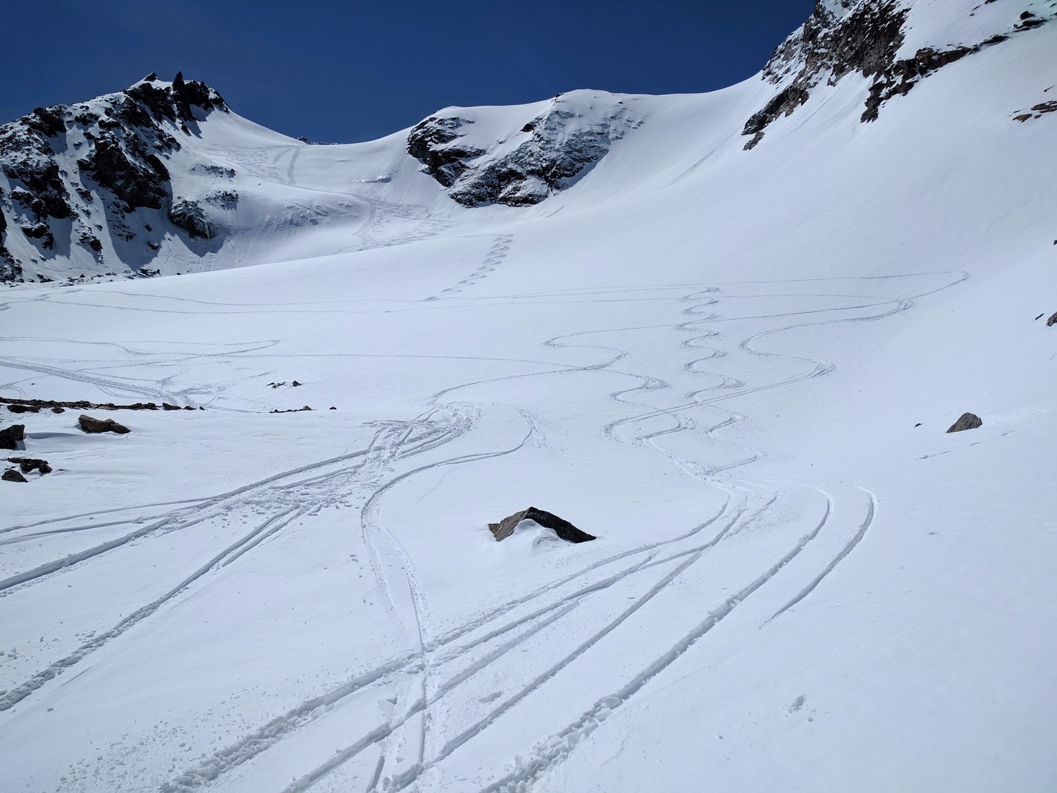 Glacier du Grand Col et Col des Roches