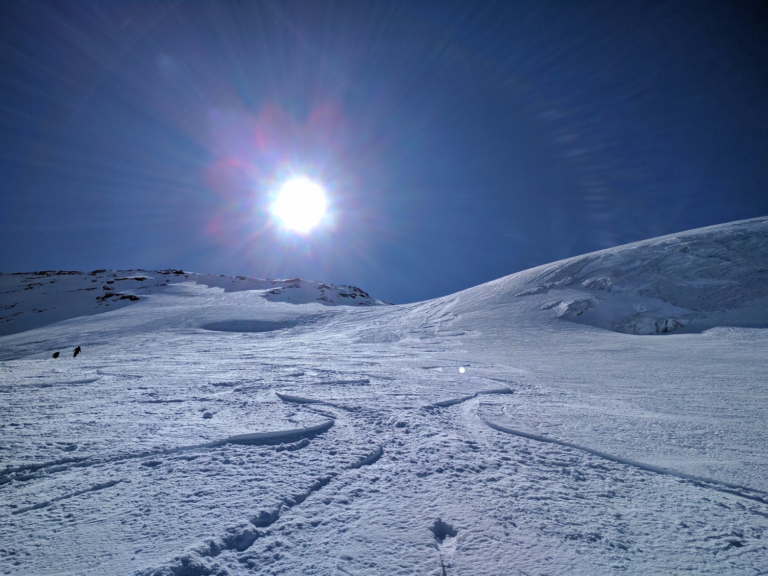 Sous le sommet