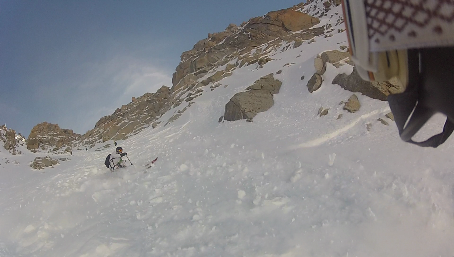 Que de la plaque (mais encore skiable la)