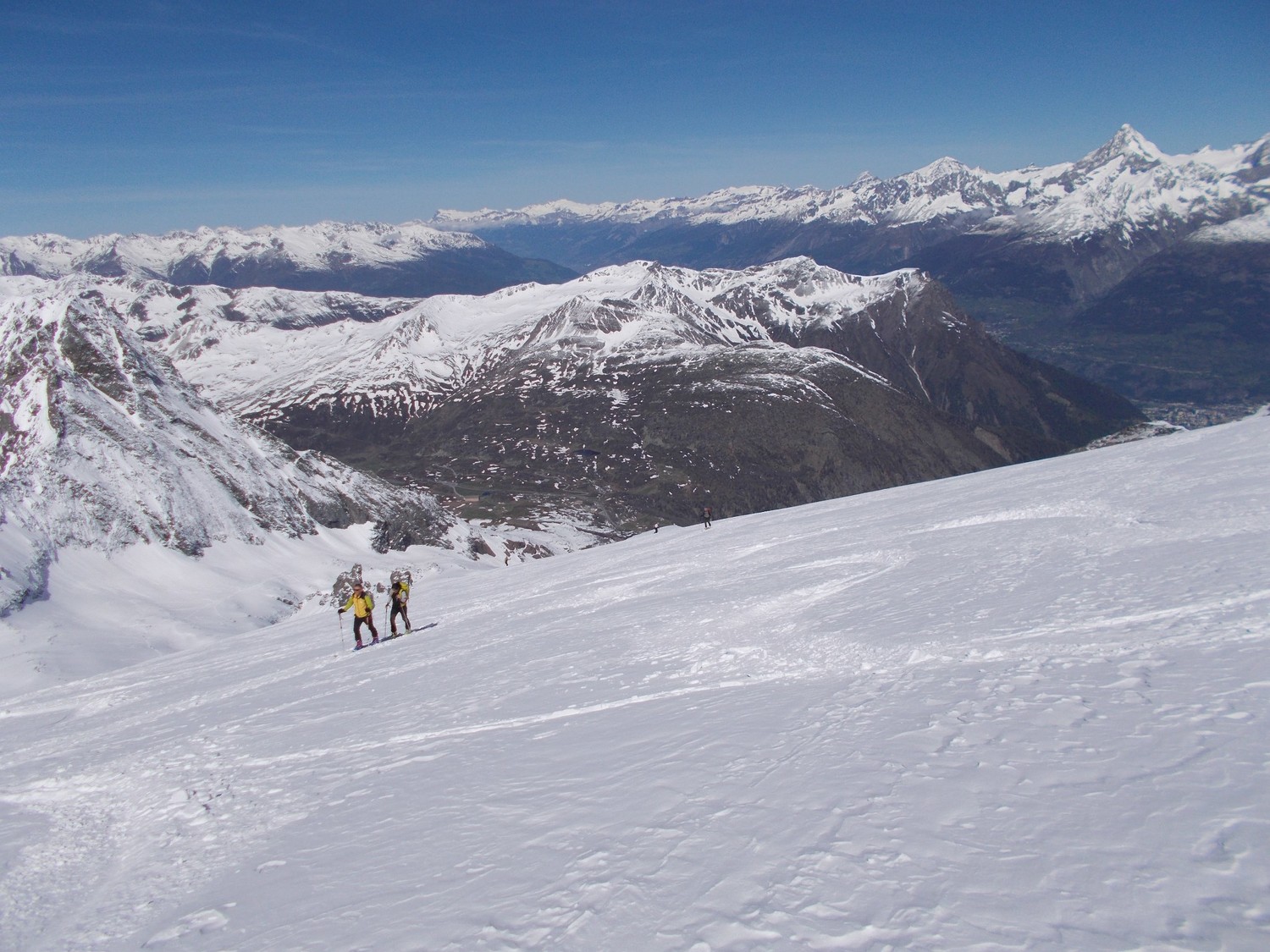 Verso valle
