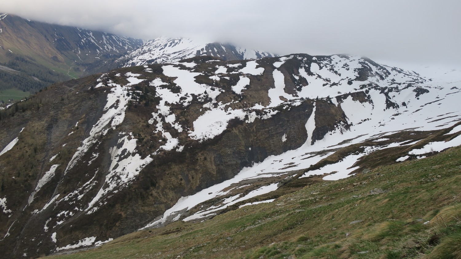 Enneigement combe des fonds
