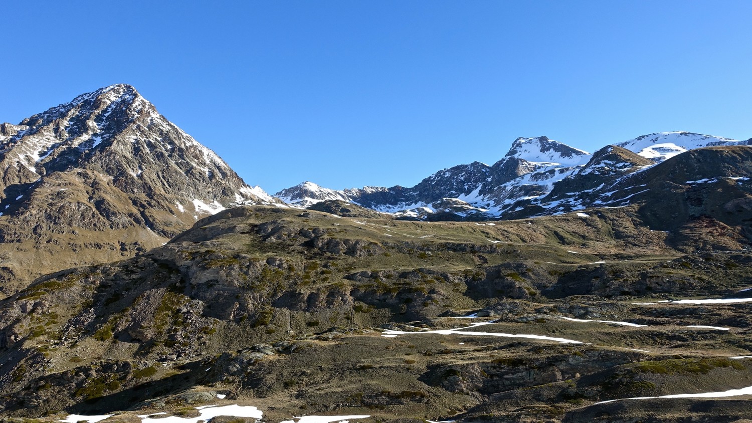 La pointe de Leppe, la plus haute à droite, ce sera pour un autre jour