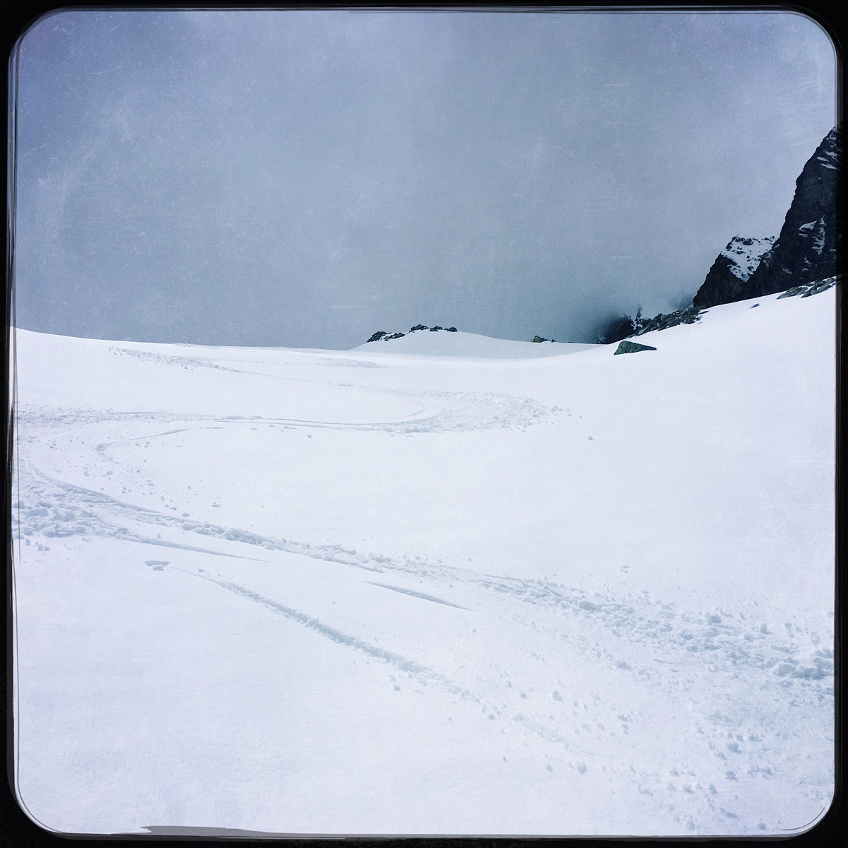 éclaicie bienvenue à la descente