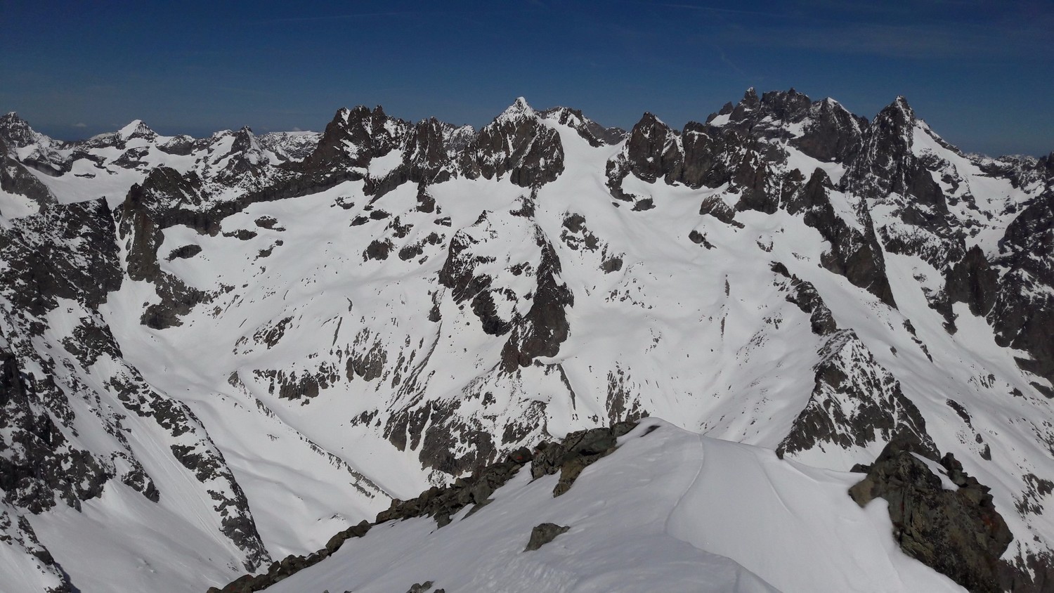 Panorama vers le NW