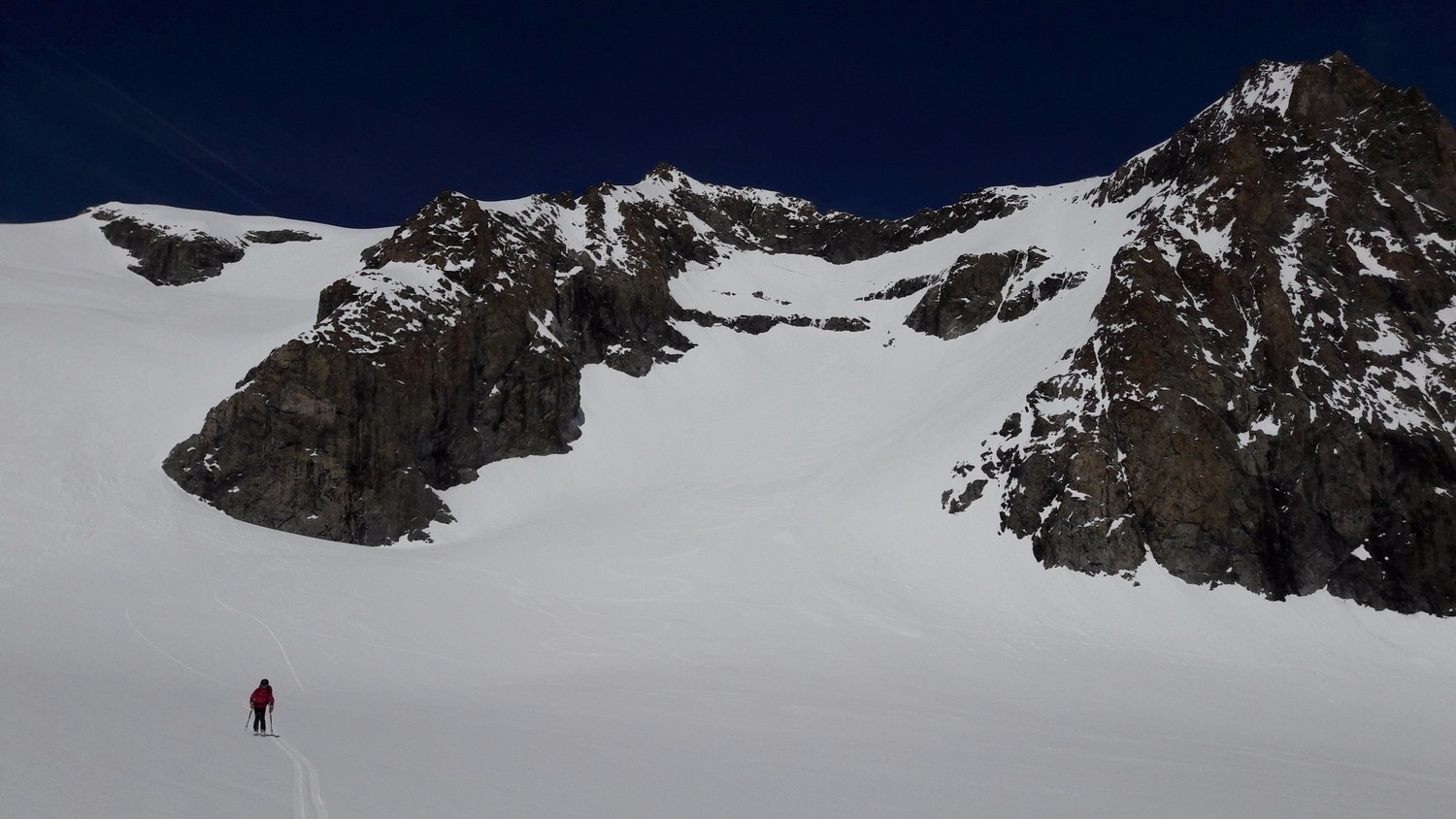 Après la descente de la Pointe Louise