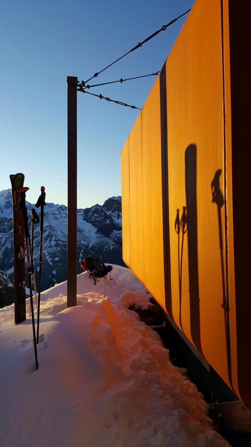refuge au matin