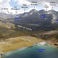 Vallon de Grauson - Sommets S