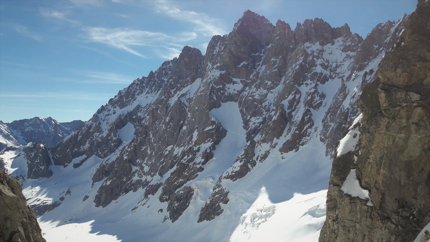 Et une autre sur les grands sommets du Glacier Noir