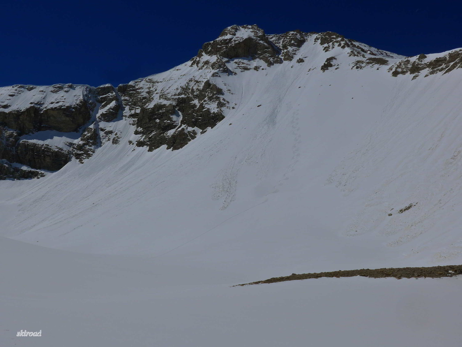 A partir de la moitié neige TIP TOP.