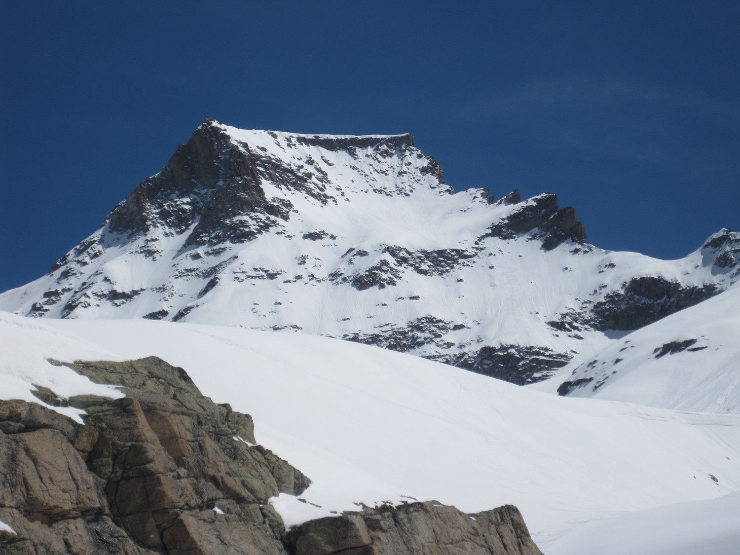 Ciarforon, parete ovest