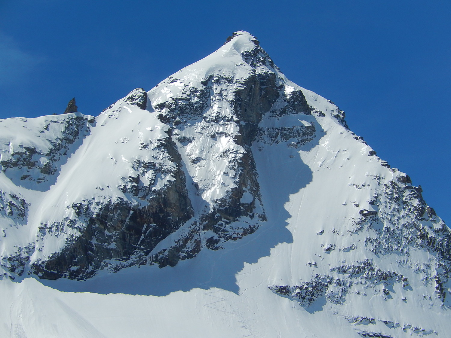 Nord della Becca di Monciair tracciata