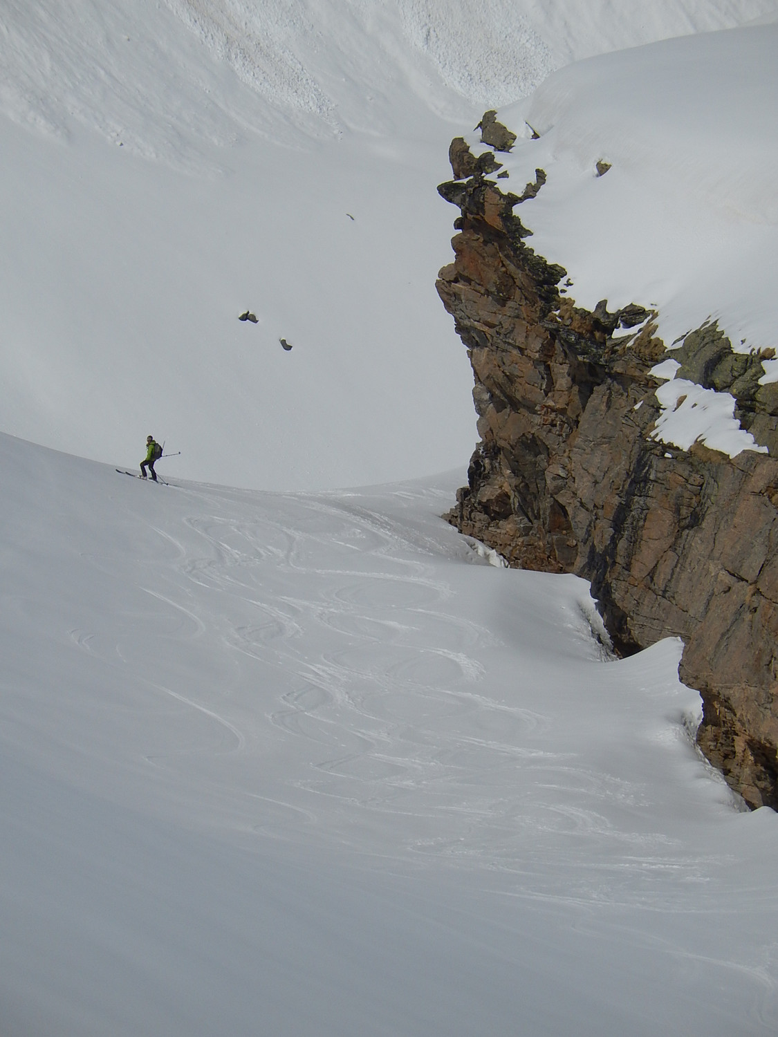 Canyon verso il vallone del Grand Etret