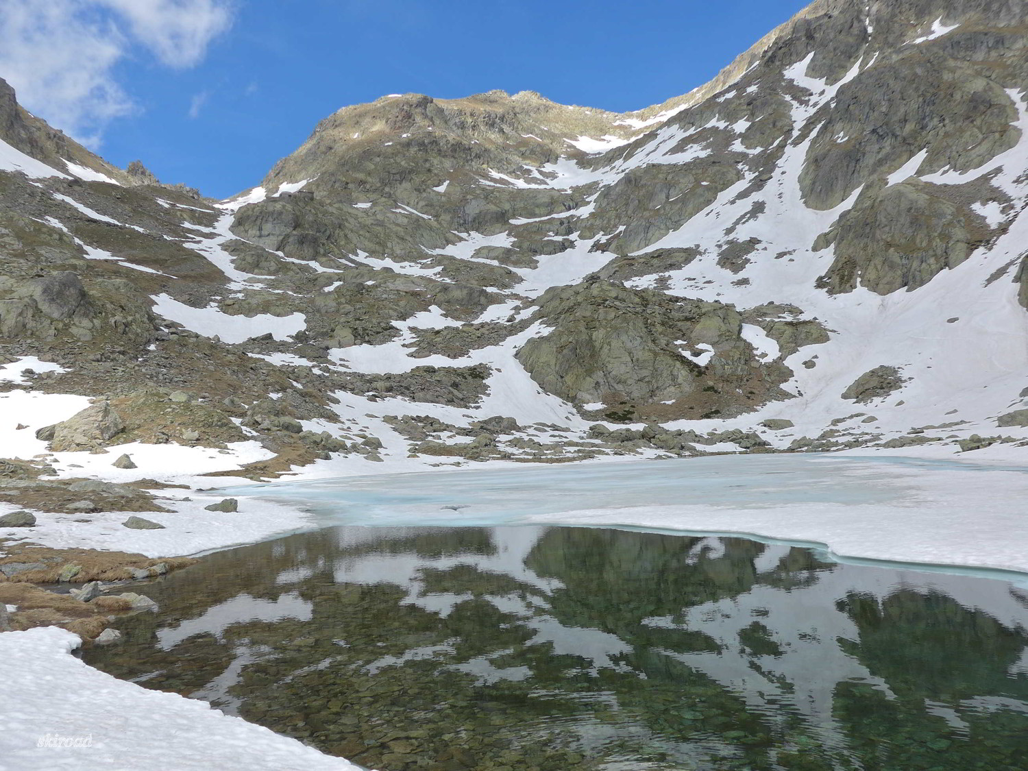 Un régal cette descente sur le Lac de Fenestre.