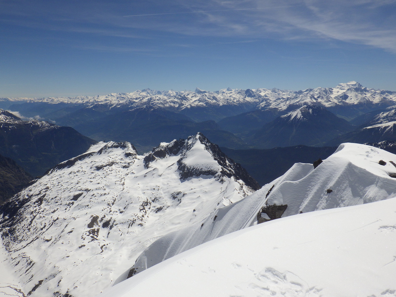 Vue sur le Valais