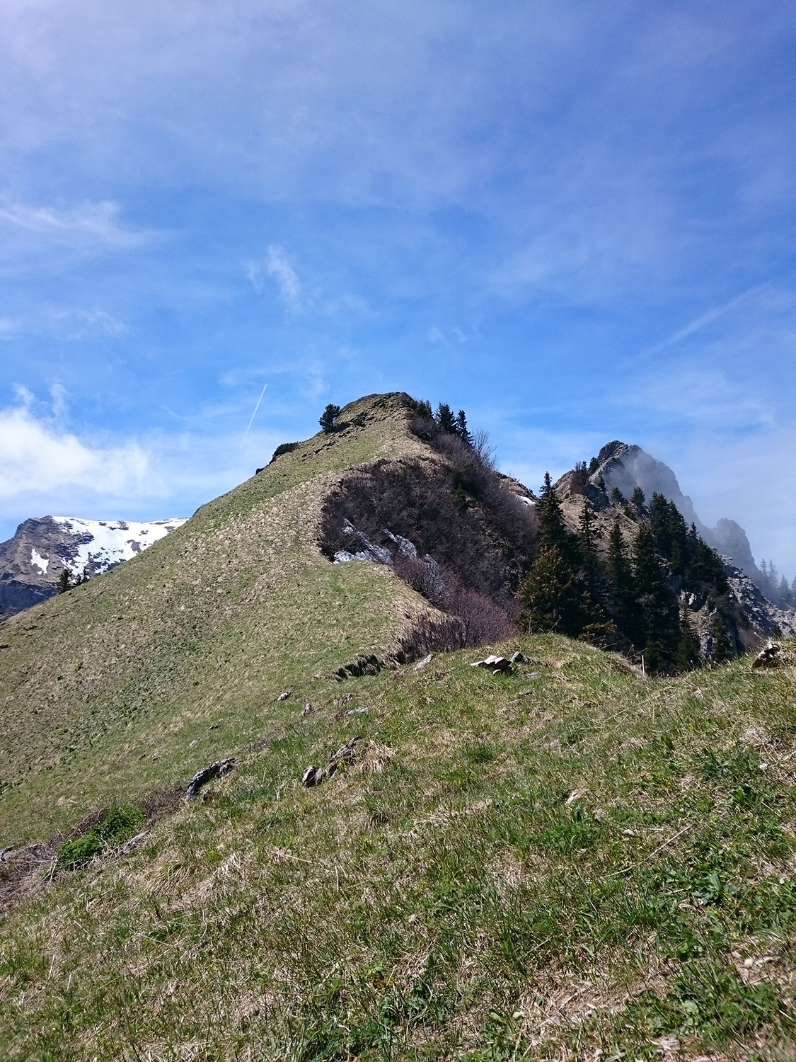 La route vers le Grammont