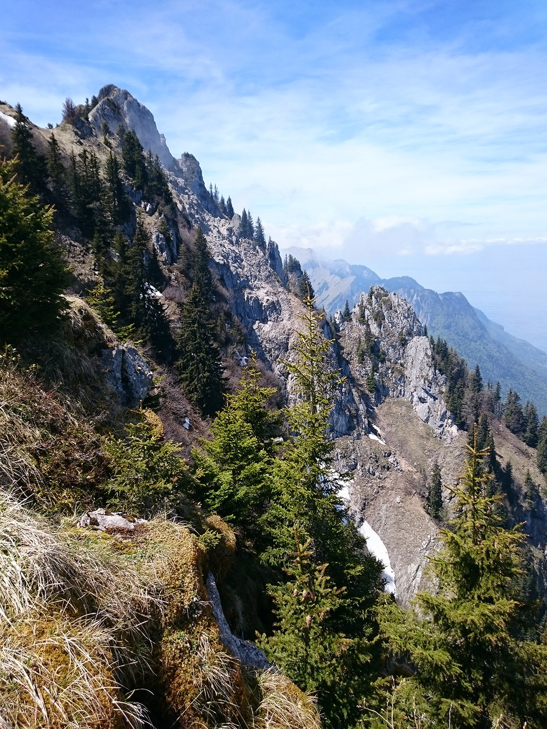La falaise Nord