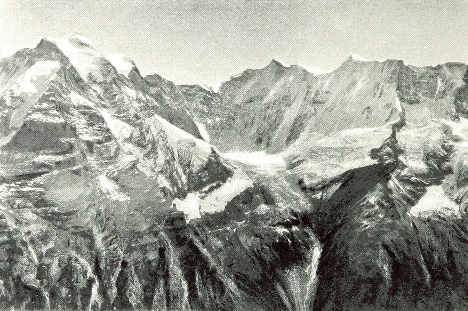 Jungfrau - Rotthal - Ebnefluh par Theodor Wund