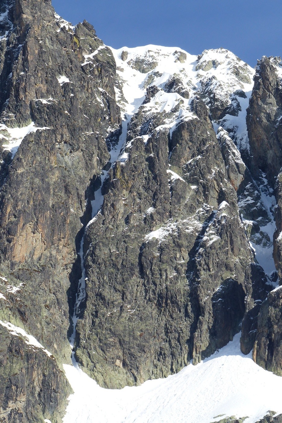 Aiguille d'Olle - versant SE
