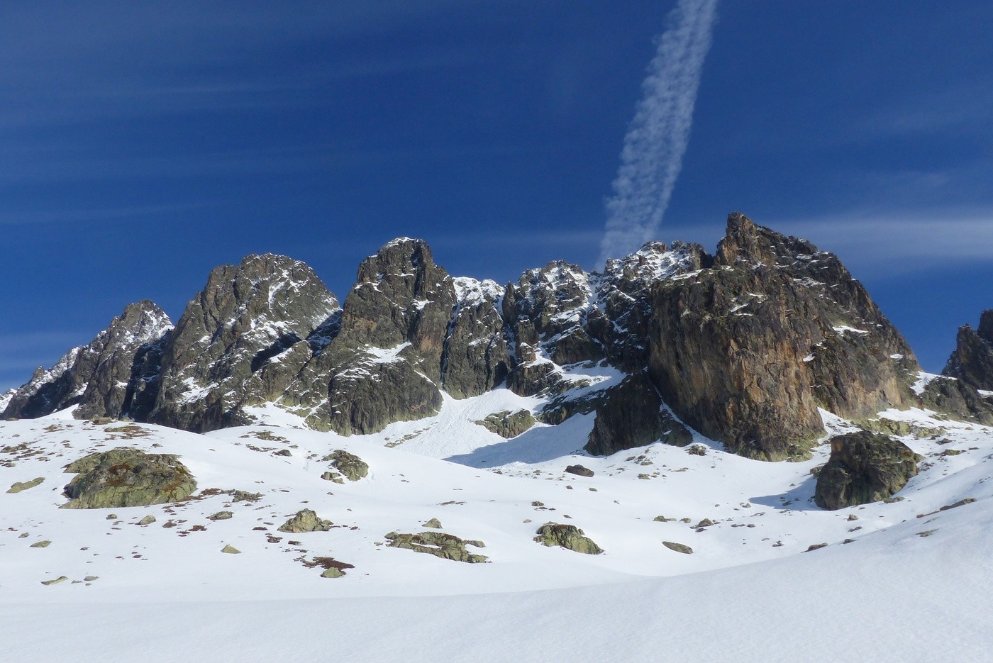 Aiguilles Dulong de Rosnay, Sainte Phalle, d'Olle et Joseph Gaillard