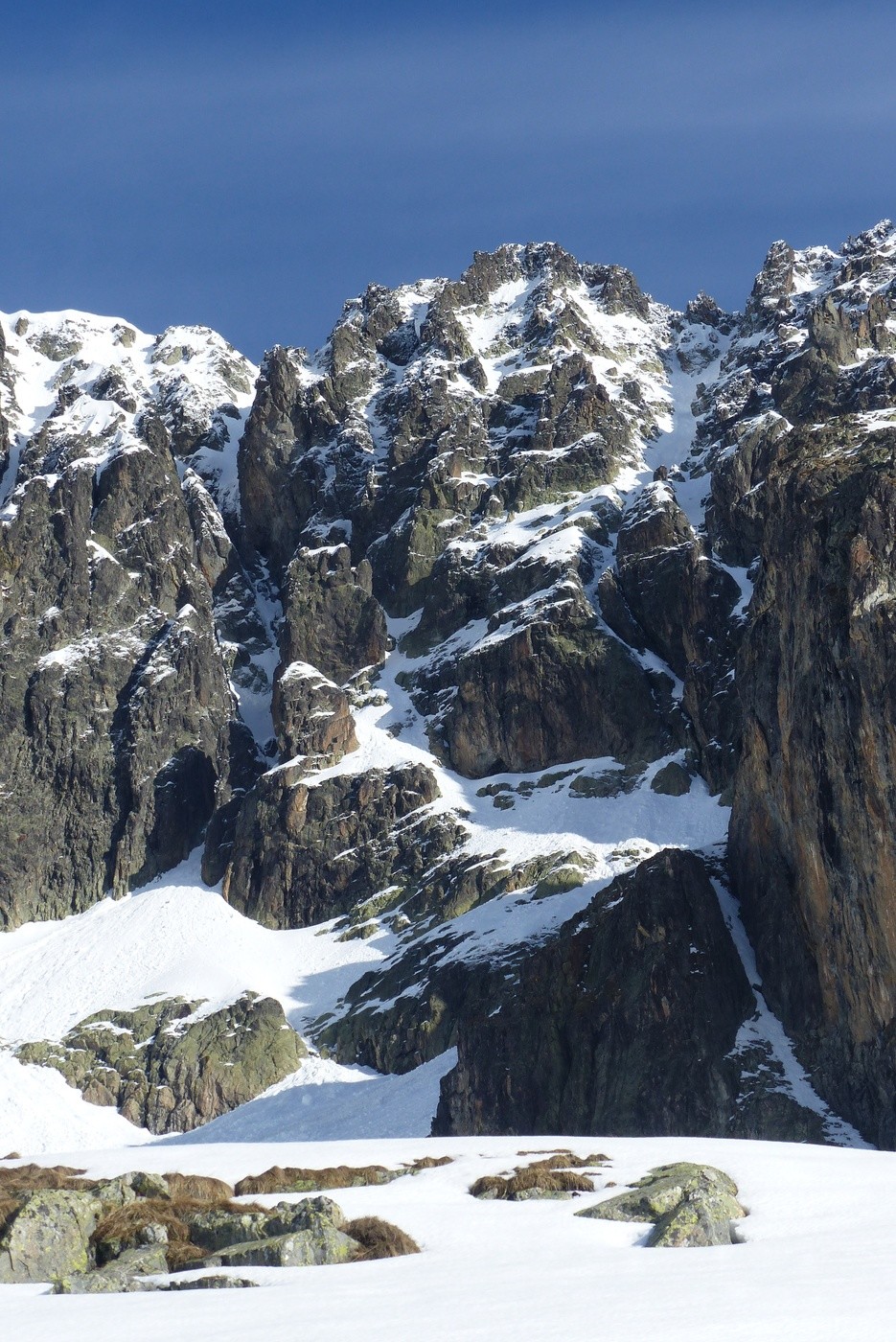 Entre les Aiguilles d'Olle et Joseph Gaillard - Versant SE