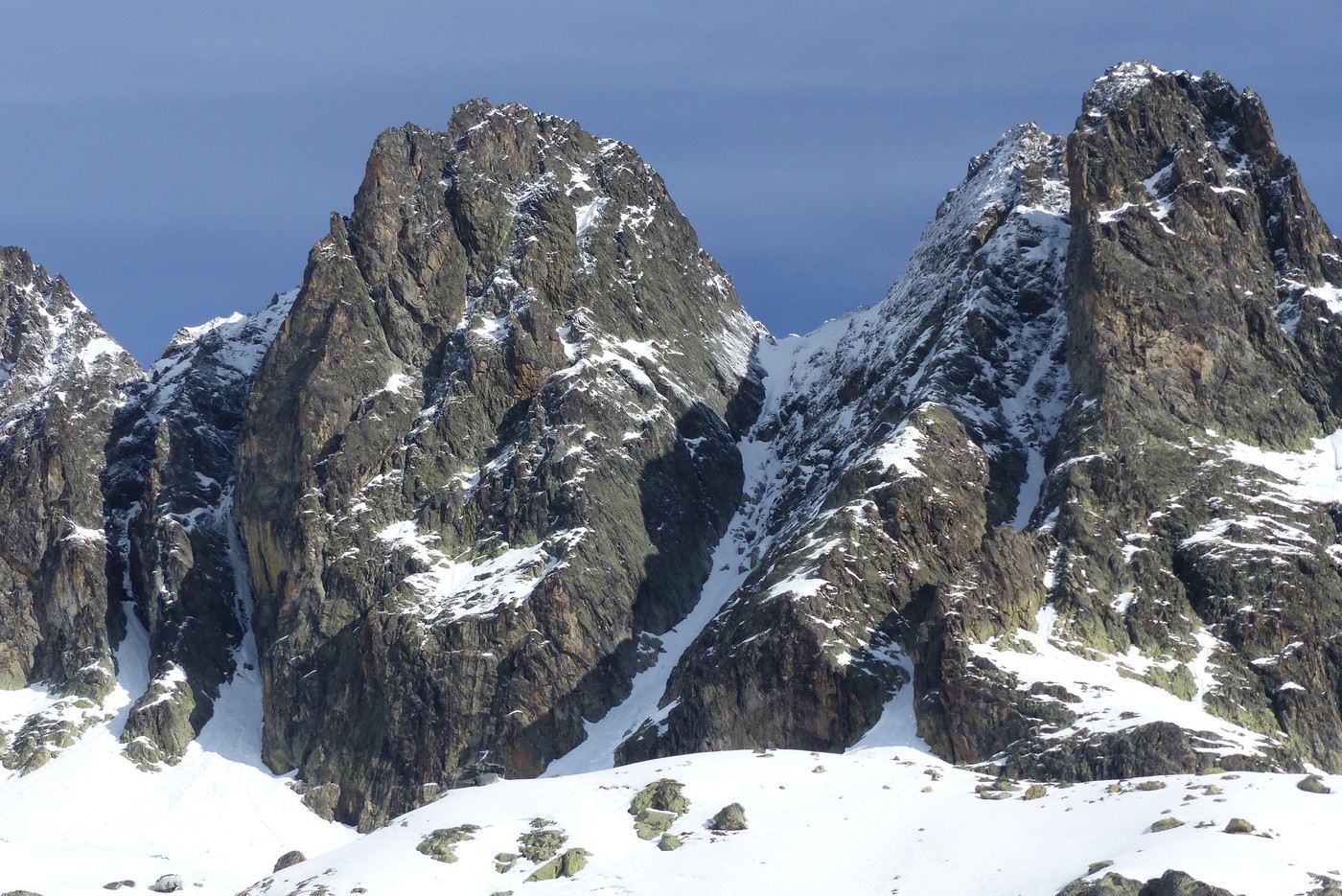 Aiguilles Sainte Phalle et d'Olle