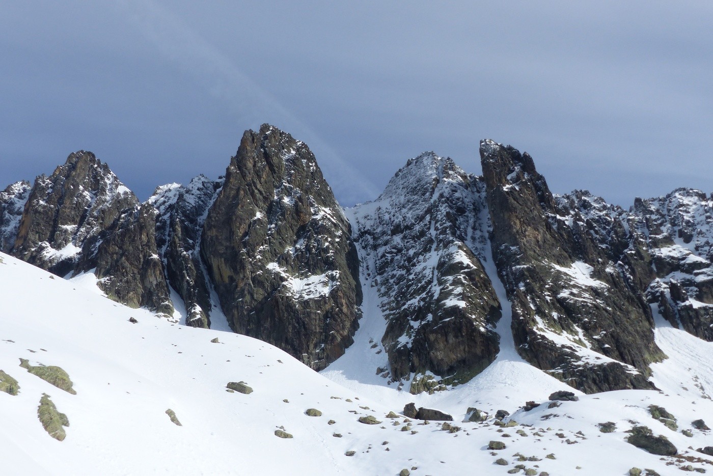 Aiguilles Dulong de Rosnay, Sainte Phalle, d'Olle